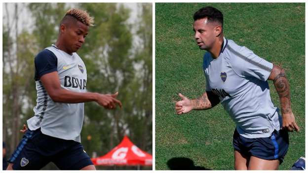 Cardona y Barrios a un paso de perder su puesto en Boca y en la Selección