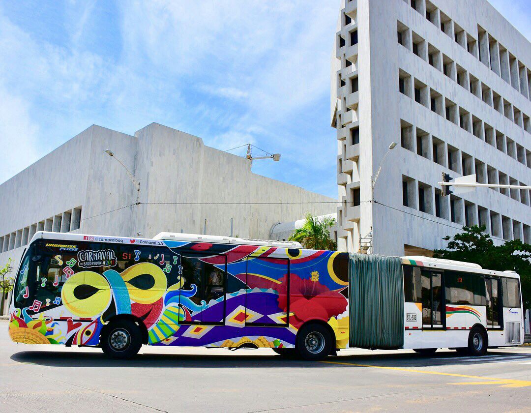 El Carnaval se toma Transmetro