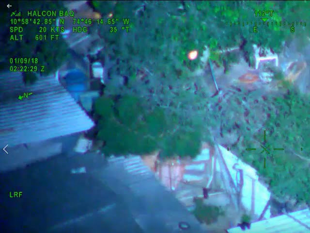 Persecución por tierra y aire: gracias al apoyo del helicóptero uniformados capturaron a un asaltante