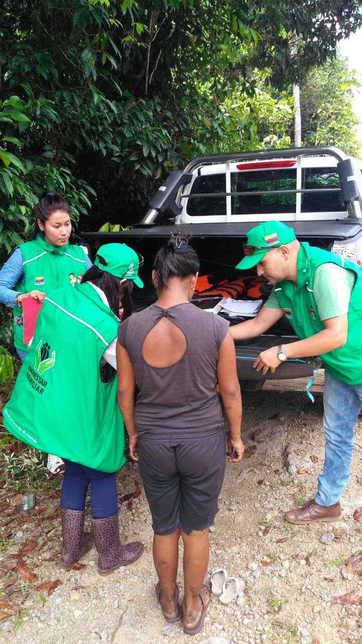 ICBF rescata dos niñas indígenas en límites entre Amazonas y Vaupés