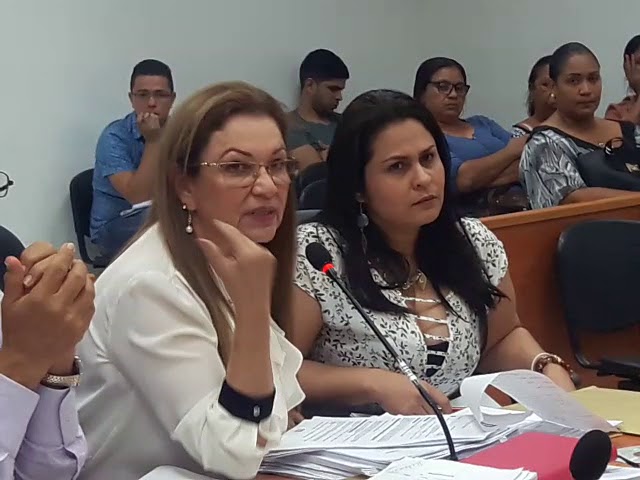 Victimas protestan en audiencia de Dayana Jassir