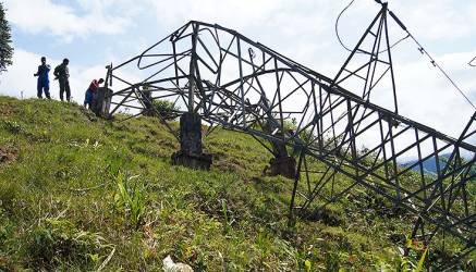 La costa está al borde de una crisis energetica por ataques del ELN