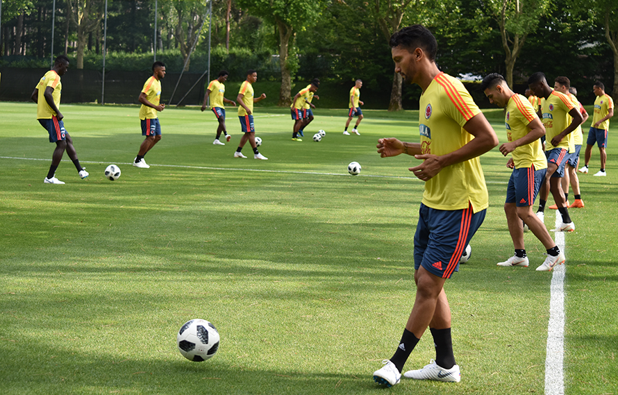 Selección Colombia lista para enfrentar a Egipto