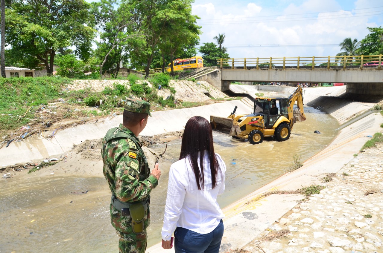Arroyo El Platanal de Soledad quedó libre de sedimentos