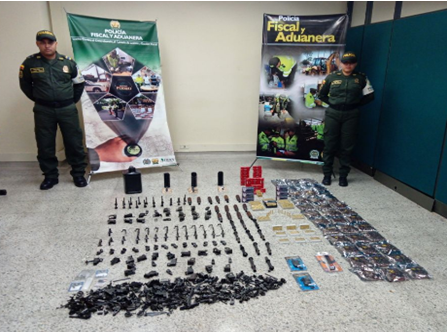 DIAN Y POLFA PROPINAN GOLPE AL CRIMEN ORGANIZADO