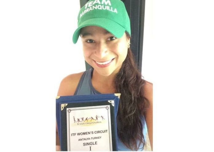 María Fernanda Herazo es campeona ganó su octavo título profesional en Antalya