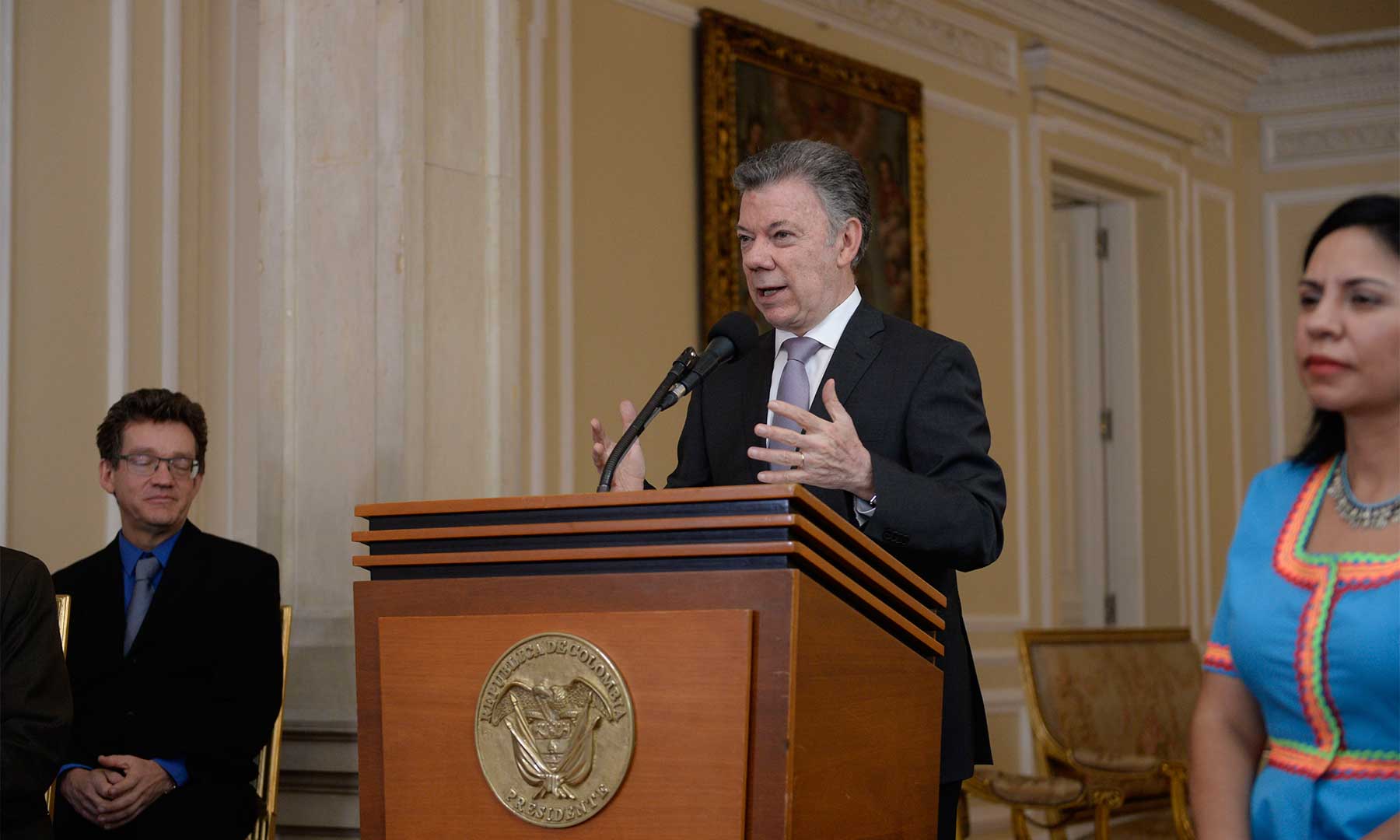 No vamos a dejar descarrilar este proceso de paz, advirtió el Presidente Santos