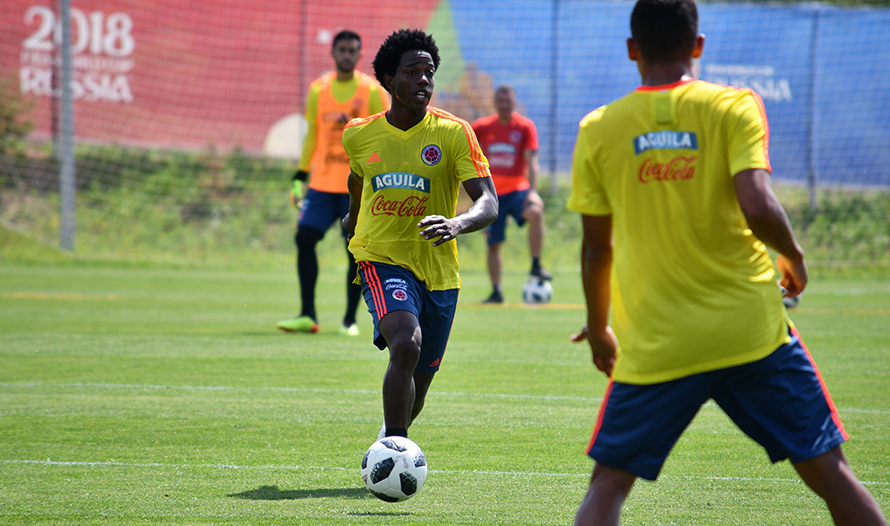 Colombia viajó a Samara para el juego ante Senegal