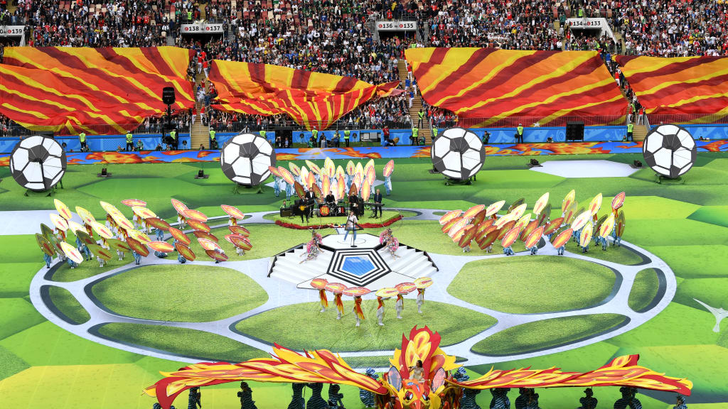 Con majestuosa ceremonia Rusia inauguró el mundial 2018