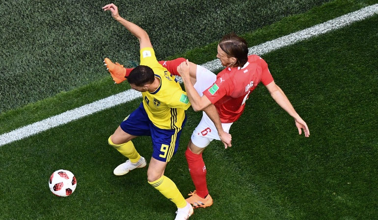Suecia derrotó a Suiza y pasó a cuartos de final