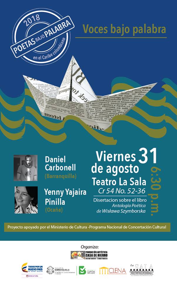 Este viernes Poetas bajo Palabras