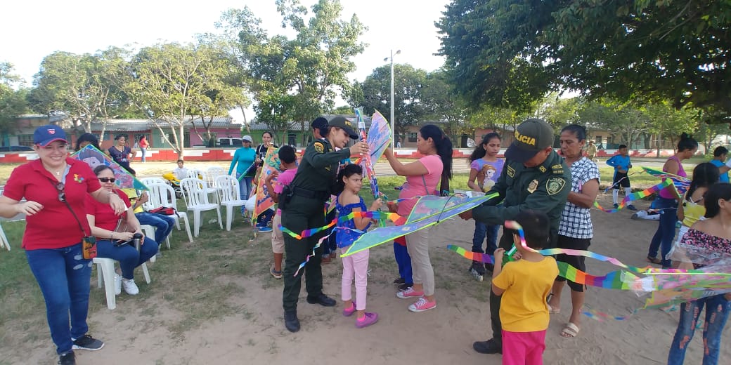 Con actividades lucidas Policía fomenta Valores