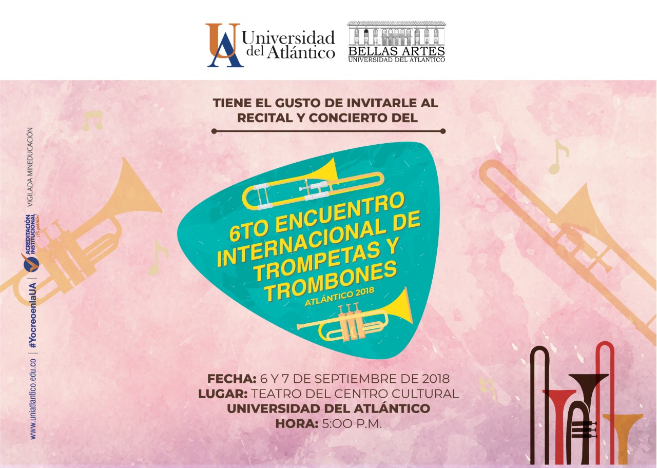 6to Encuentro Internacional de Trompetas y Trombones Atlántico 2018
