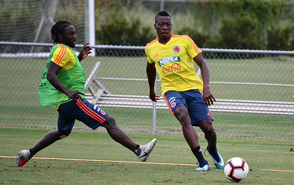 Selección Colombia inició trabajos en Tampa