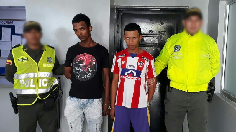 Capturan a dos jóvenes que habrían asesinado a su tío en el barrio Evaristo Sourdis