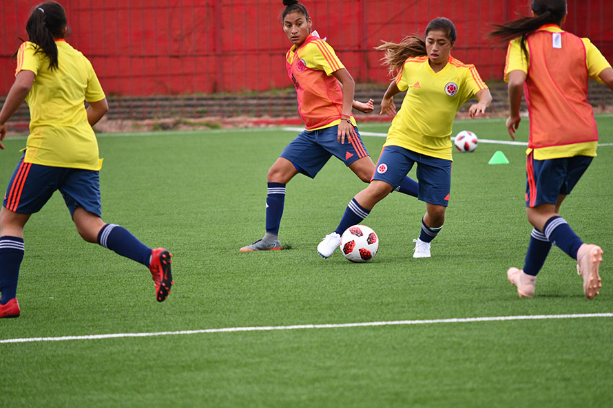 Selección Colombia Femenina Sub-17, lista para partido ante España