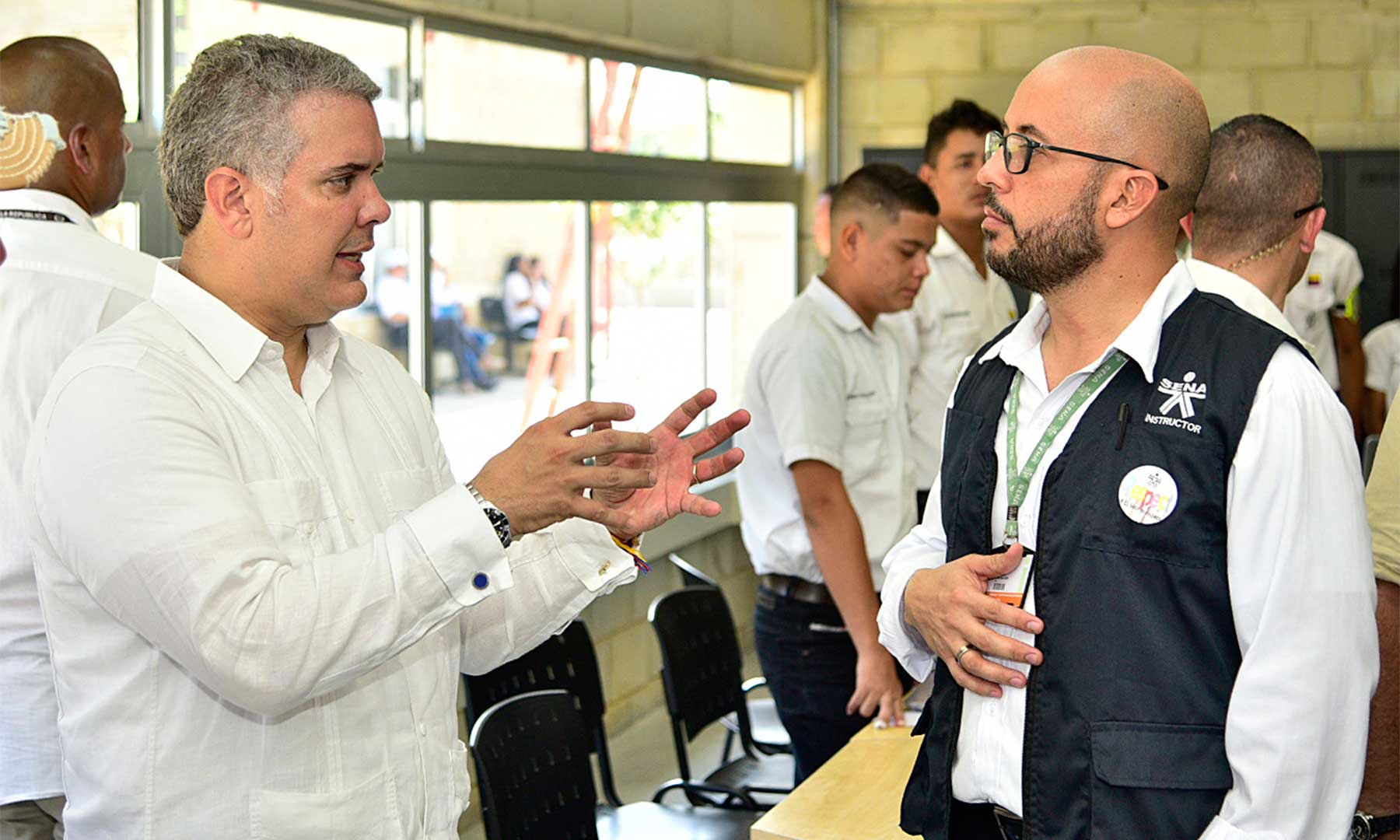 ‘Queremos un país de jóvenes emprendedores’, dijo el Presidente Duque al entregar sede del Sena en Barranquilla