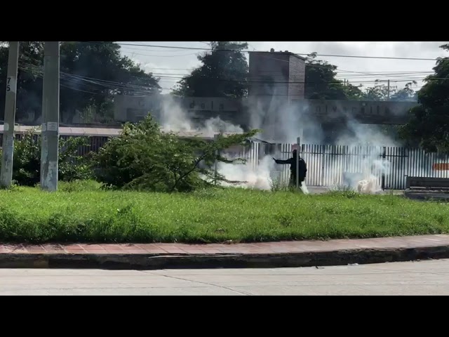 Disturbios en La Universidad Del Atlántico