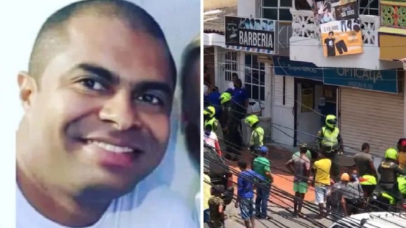 A tiros asesinan a exsargento de la Armada saliendo de un punto de Supergiros en Cartagena