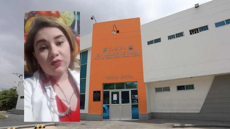 Médica de Barranquilla que atendió a paciente con Covid-19, la despidieron del hospital