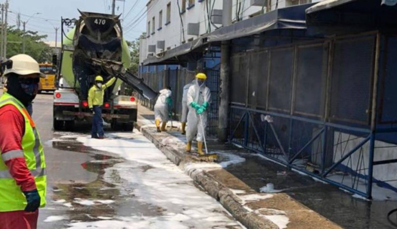Guardianes del INPEC en barranquilla piden tapabocas para evitar el coronavirus