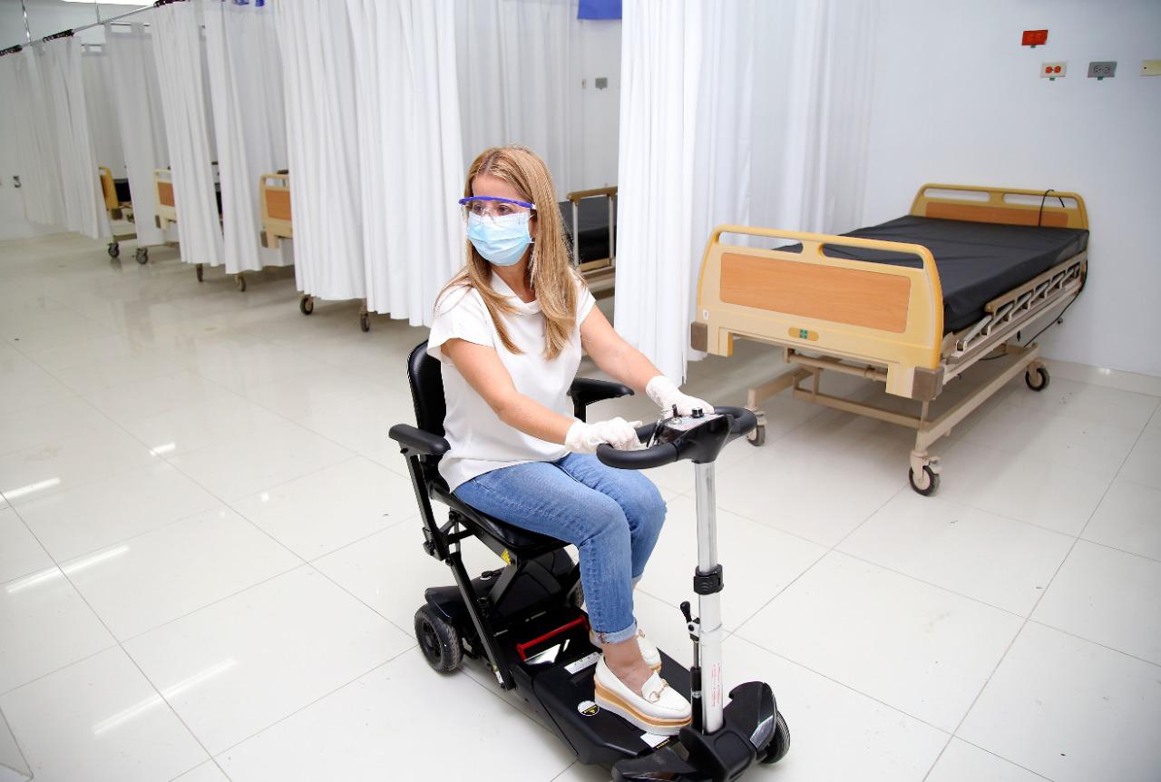 ”Hoy sumamos 300 camas nuevas para atender pacientes con Covid-19”: Elsa Noguera