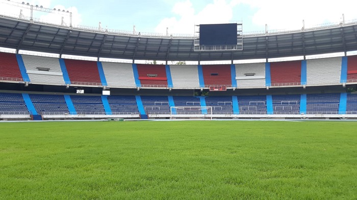 El Metropolitano se alista con nuevo ‘tapete’ para el regreso del fútbol
