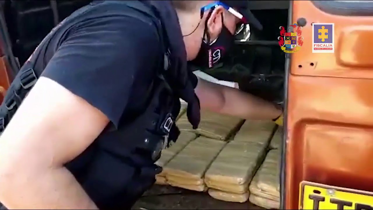 Fiscalía incautó una tonelada de marihuana Cripy que salió del departamento del Cauca con destino a Centroamérica