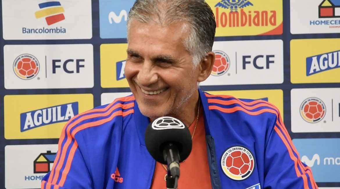 Carlos Queiroz reveló convocatoria para primeros juegos de eliminatorias