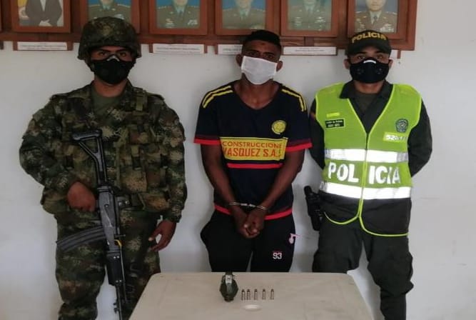 Ejército Nacional captura en flagrancia un sujeto sindicado de pertenecer al Clan del Golfo en el Magdalena