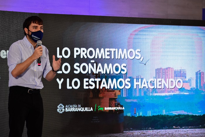“Este es un tren de progreso que consolidará el proceso de desarrollo de Barranquilla, dará ejemplo a otras ciudades y aumentará la calidad de vida de nuestra gente”: Pumarejo.
