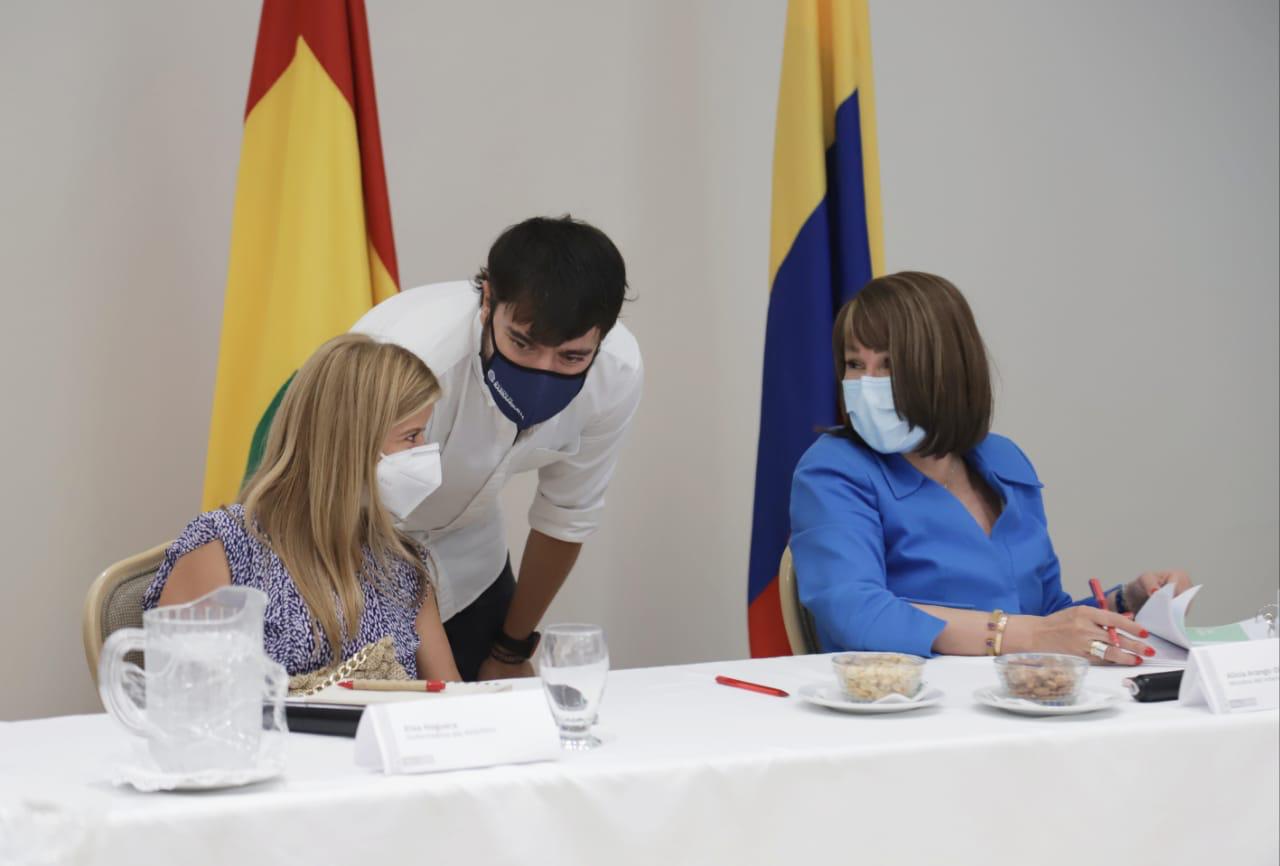 Gobernación y Ministerio del Interior unen esfuerzos para mitigar afectaciones por lluvias en el Atlántico