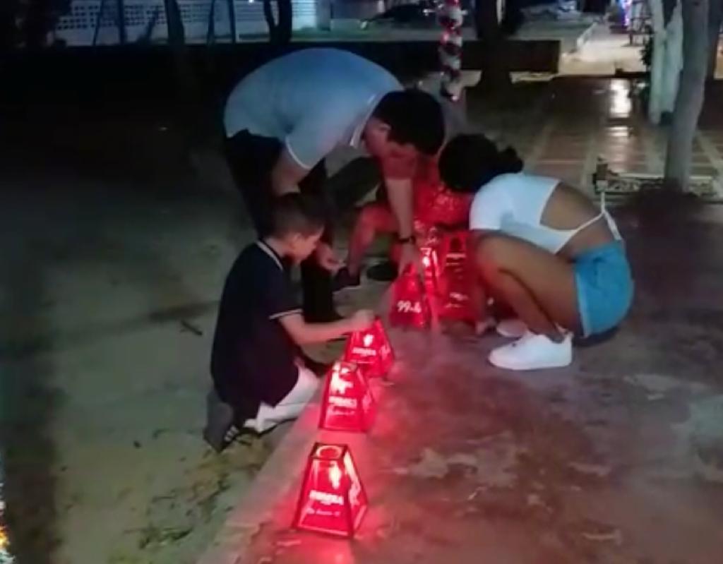 Tres adultos con quemaduras leves, balance de noche de ‘velitas’ en Barranquilla