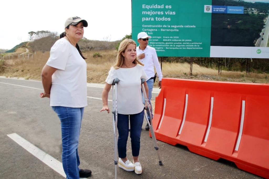“Las inversiones en conectividad vial son clave en nuestra apuesta por el turismo en el Atlántico”: Elsa Noguera