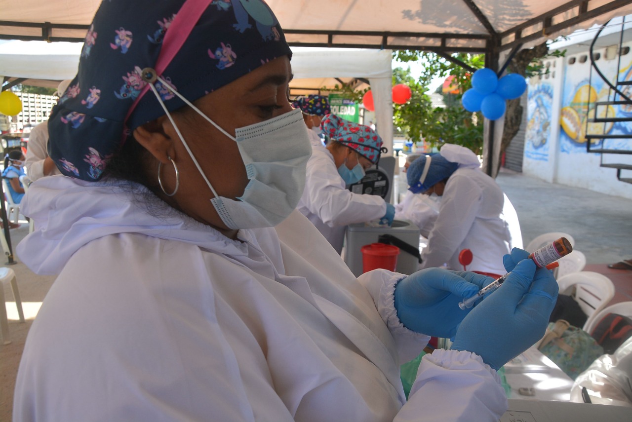 Soledad logra superar las proyecciones de biológicos aplicados en Primera Jornada Nacional de Vacunación