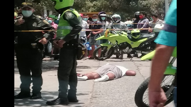 Asesinan a estadounidense en el barrio Las Palmas por oponerse a un atraco