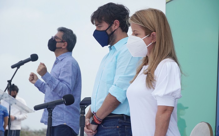 Alcalde y gobernadora se unen en oración por la salud de barranquilleros y atlanticenses