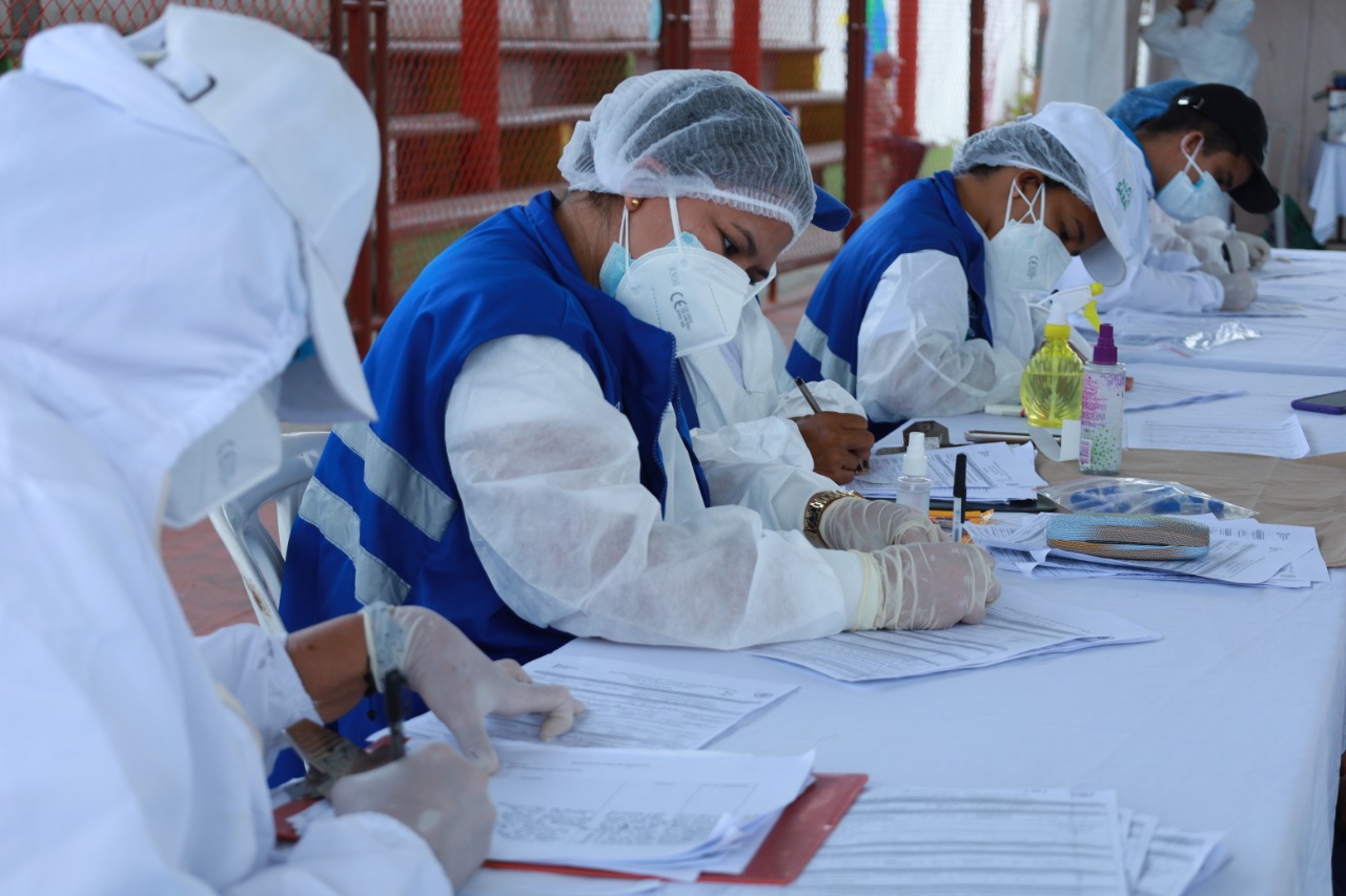 En Sabanalarga continúan las jornadas de tamizaje masivo, y búsquedas activas de casos positivos de Covid-19