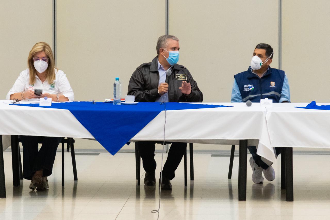 Duque asistió Consejo de Seguridad en Cali, durante el cual hizo seguimiento a instrucciones para restablecer el orden público