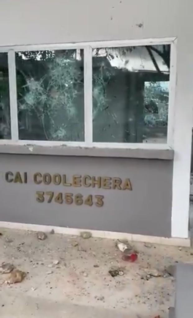 Dos CAI vandalizados y tres almacenes saqueados: balance de protestas en la calle 17