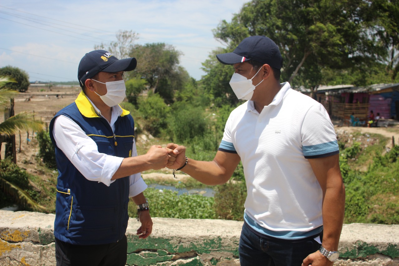 Alcaldía de Malambo y UNGRD firman acta de inicio para canalización de arroyo San Blas