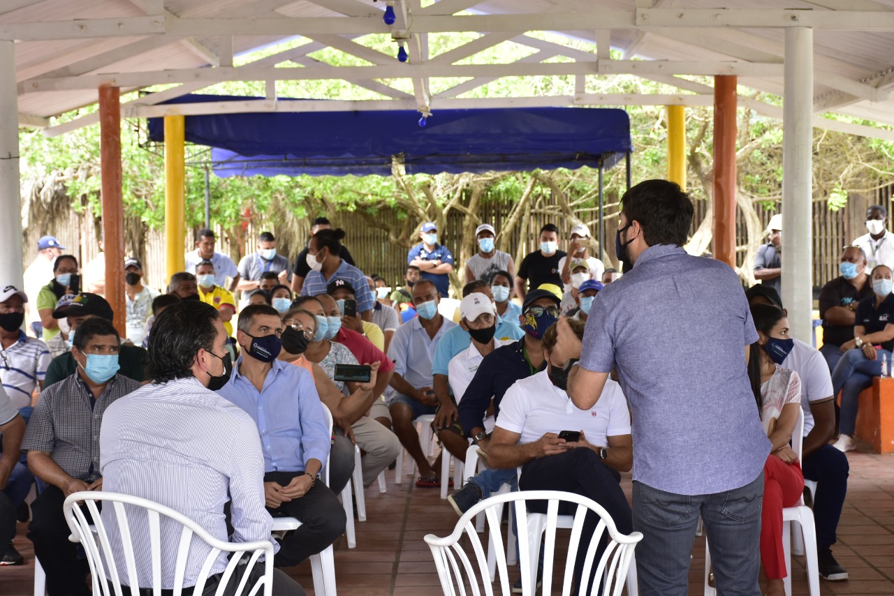 Distrito entrega el predio para construcción de estación de aguas residuales en La Cangrejera