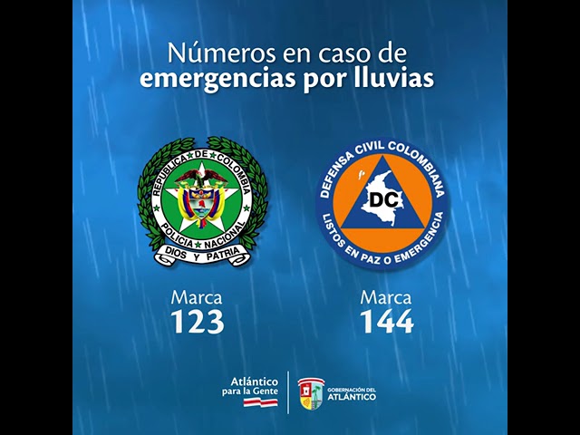 Cuidado con las lluvias