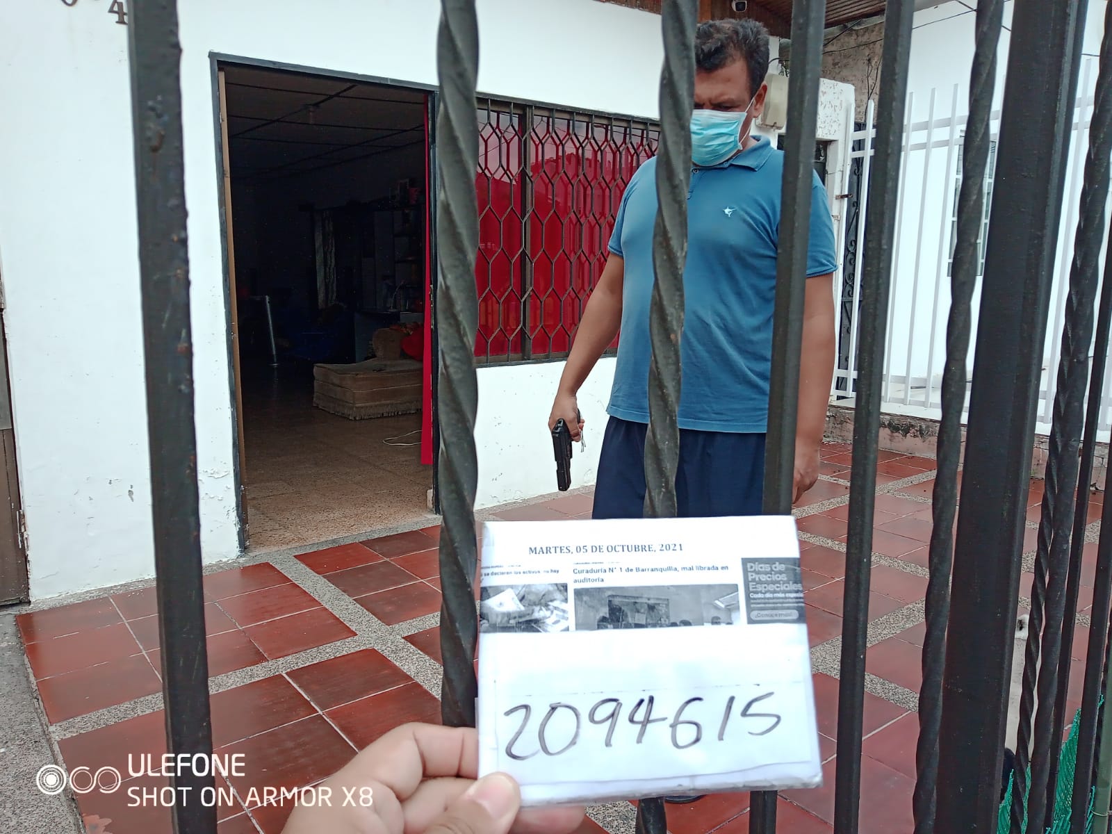 Amenazan con arma de fuego a operario de Air-e en el barrio El Valle de Barranquilla