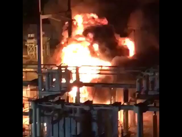 Bomberos controló incendio al interior de la subestación Silencio