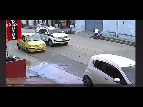 Así fue neutralizado por la policía, bandido en la carrera 38 con calle 52