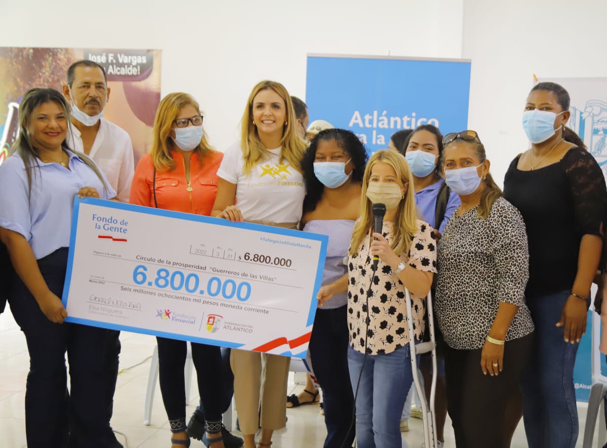 “Con nuestro nuevo Fondo de la Gente hoy entregamos el primer desembolso por más de $16 millones a 41 emprendedores”: Elsa Noguera