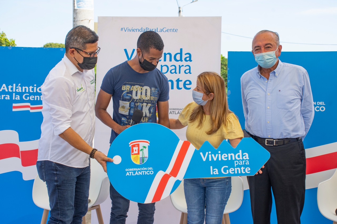 ‘Vivienda para la Gente’: 1.312 familias han recibido el subsidio de la Gobernación del Atlántico