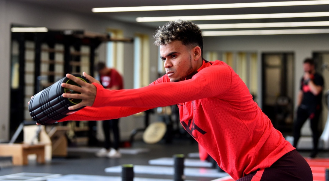LUIS DÍAZ VOLVIÓ A ENTRENAMIENTOS CON LIVERPOOL