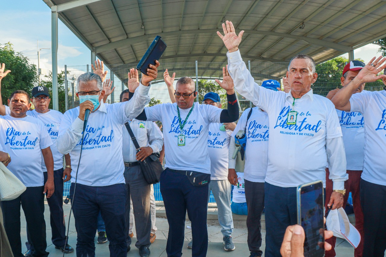 Iglesias de Malambo marcharon por libertad religiosa y de culto